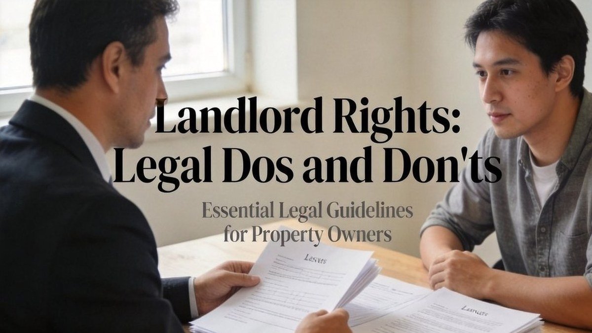 Landlord Rights: Legal Dos and Don'ts