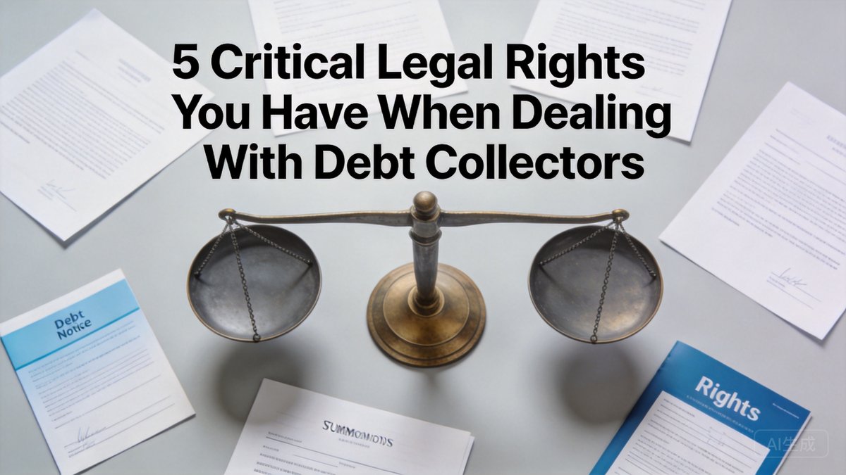 5 Critical Legal Rights You Have When Dealing With Debt Collectors