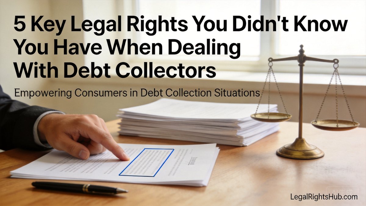 5 Key Legal Rights You Didn't Know You Have When Dealing With Debt Collectors