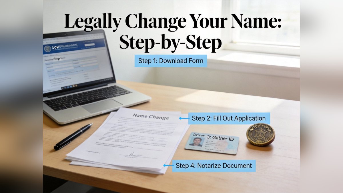 How to Legally Change Your Name: A Step-by-Step Guide